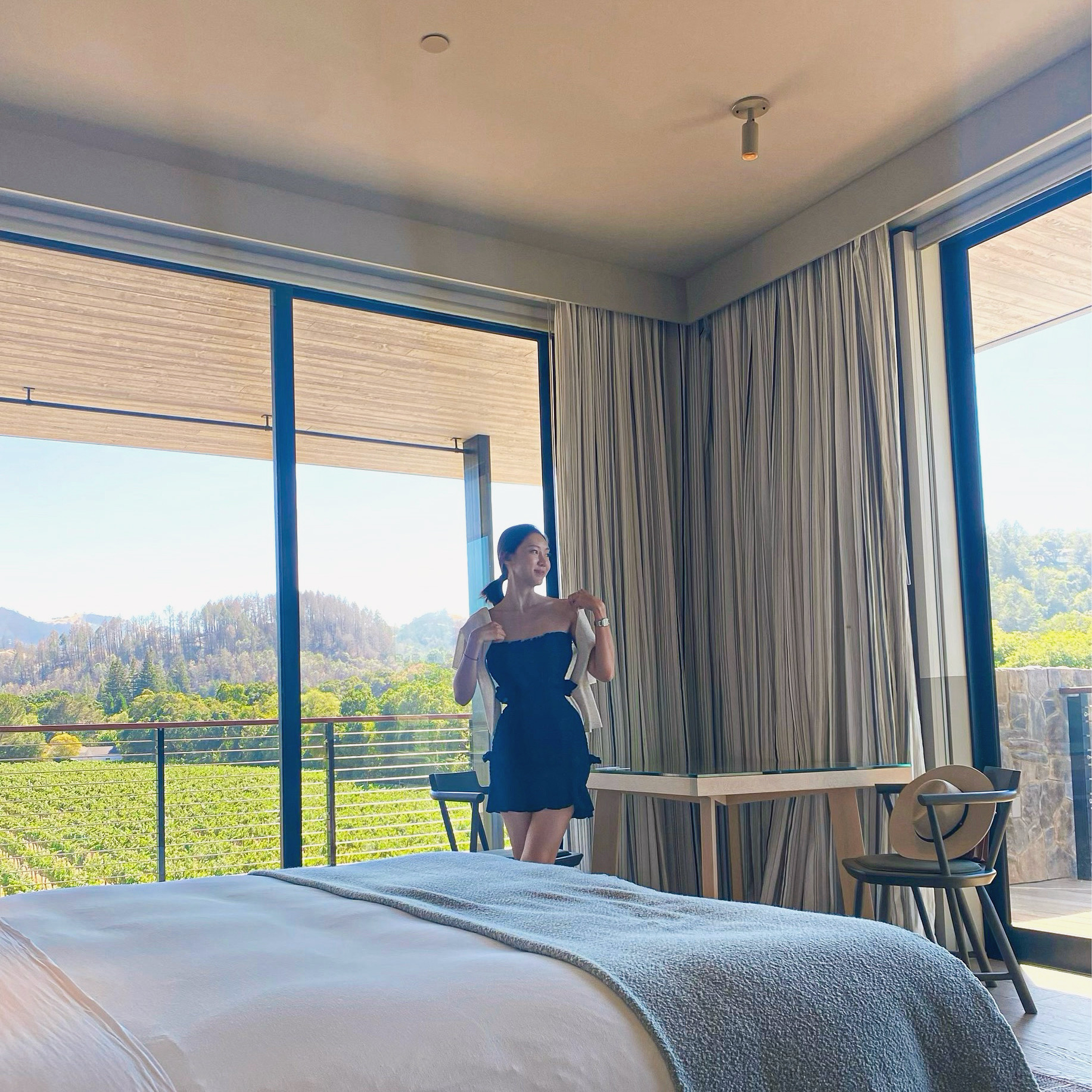 알릴라 나파 밸리 (Alila Napa Valley) — 주니어 스위트, 포도밭 전망 후기